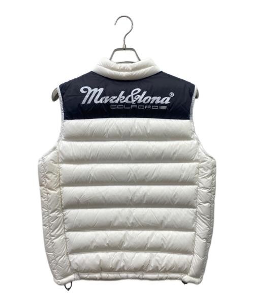 MARK&LONA（マークアンドロナ）MARK&LONA (マークアンドロナ) ゴルフウェア(トップス) ホワイト サイズ:46 未使用品の古着・服飾アイテム