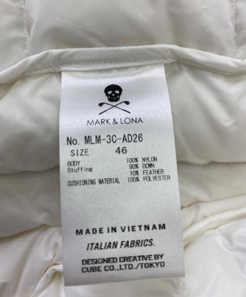 MARK&LONA（マークアンドロナ）MARK&LONA (マークアンドロナ) ゴルフウェア(トップス) ホワイト サイズ:46 未使用品の古着・服飾アイテム