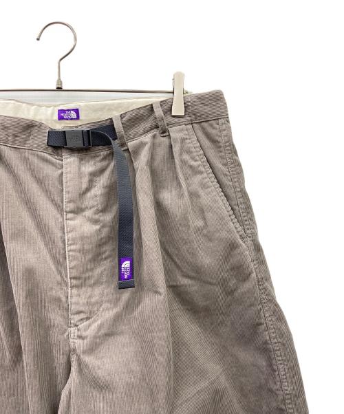 THE NORTHFACE PURPLELABEL（ザ・ノースフェイス パープルレーベル）THE NORTHFACE PURPLELABEL (ザ・ノースフェイス パープルレーベル) Corduroy Wide Straight Field Pants ベージュ サイズ:91cmの古着・服飾アイテム