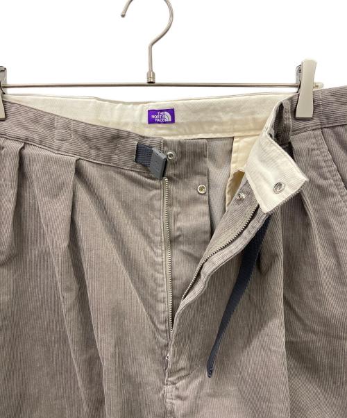 THE NORTHFACE PURPLELABEL（ザ・ノースフェイス パープルレーベル）THE NORTHFACE PURPLELABEL (ザ・ノースフェイス パープルレーベル) Corduroy Wide Straight Field Pants ベージュ サイズ:91cmの古着・服飾アイテム