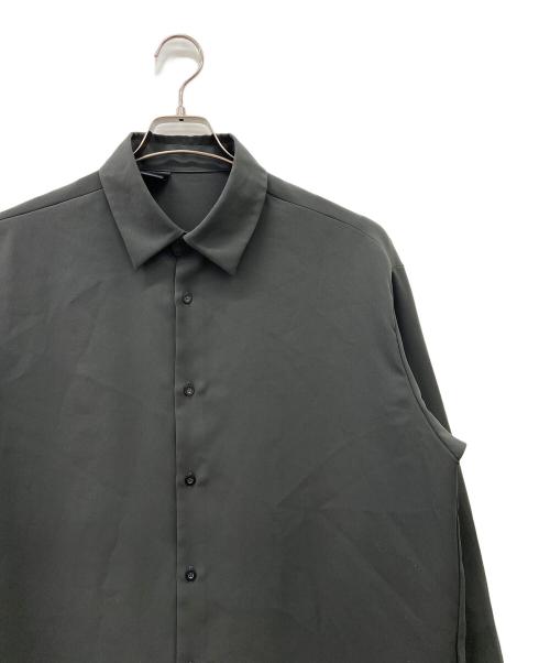 N.HOOLYWOOD（エヌ ハリウッド）N.HOOLYWOOD (エヌ ハリウッド) 長袖シャツ チャコールグレー サイズ:40の古着・服飾アイテム