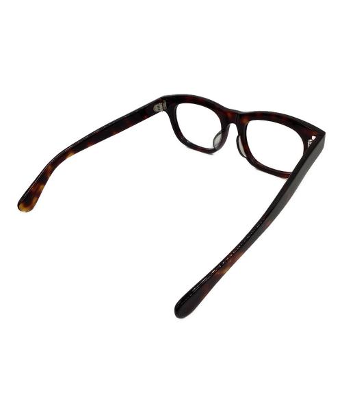 白山眼鏡店（ハクサンガンキョウテン）白山眼鏡店 (ハクサンガンキョウテン) 白山眼鏡店　COAT　眼鏡 ブラウンの古着・服飾アイテム