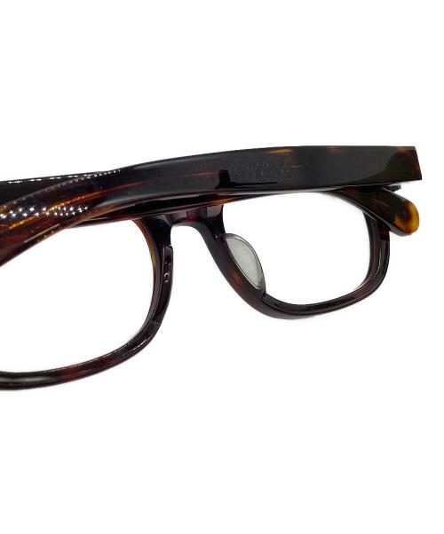 白山眼鏡店（ハクサンガンキョウテン）白山眼鏡店 (ハクサンガンキョウテン) 白山眼鏡店　COAT　眼鏡 ブラウンの古着・服飾アイテム