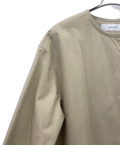 JOURNAL STANDARD（ジャーナルスタンダード）JOURNAL STANDARD (ジャーナルスタンダード) ノーカラーコート ベージュ サイズ:Freeの古着・服飾アイテム