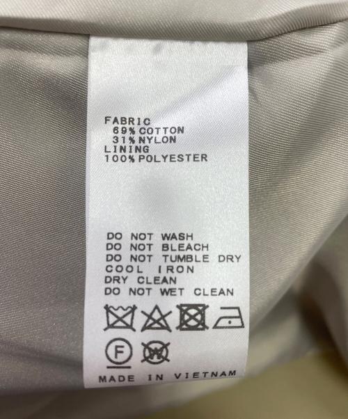 JOURNAL STANDARD（ジャーナルスタンダード）JOURNAL STANDARD (ジャーナルスタンダード) ノーカラーコート ベージュ サイズ:Freeの古着・服飾アイテム