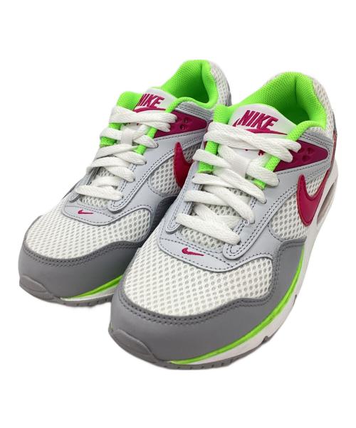 NIKE（ナイキ）NIKE (ナイキ) NIKE　AIR MAX CORRELATE　スニーカー ホワイト×グリーン サイズ:24ｃｍの古着・服飾アイテム