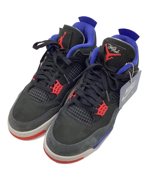 NIKE（ナイキ）NIKE (ナイキ) AIR JORDAN4 Rare Air ブラック×ブルー サイズ:US9.5の古着・服飾アイテム