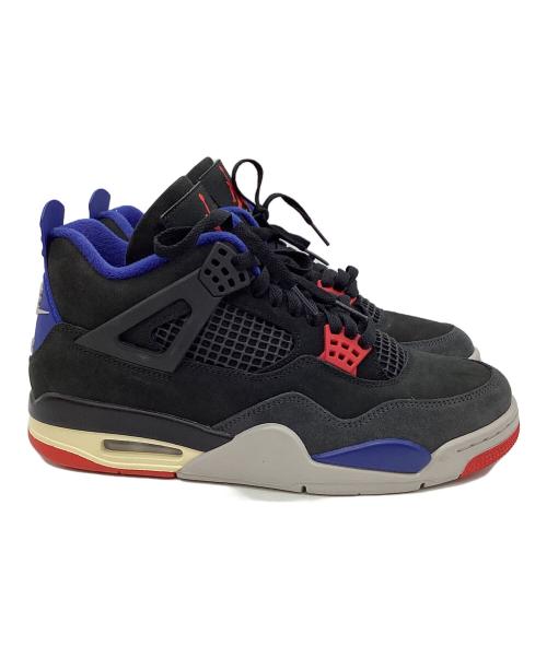 NIKE（ナイキ）NIKE (ナイキ) AIR JORDAN4 Rare Air ブラック×ブルー サイズ:US9.5の古着・服飾アイテム