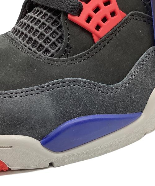 NIKE（ナイキ）NIKE (ナイキ) AIR JORDAN4 Rare Air ブラック×ブルー サイズ:US9.5の古着・服飾アイテム