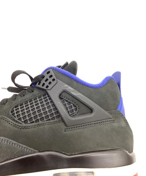 NIKE（ナイキ）NIKE (ナイキ) AIR JORDAN4 Rare Air ブラック×ブルー サイズ:US9.5の古着・服飾アイテム