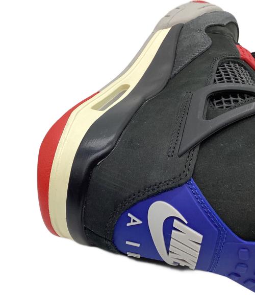 NIKE（ナイキ）NIKE (ナイキ) AIR JORDAN4 Rare Air ブラック×ブルー サイズ:US9.5の古着・服飾アイテム