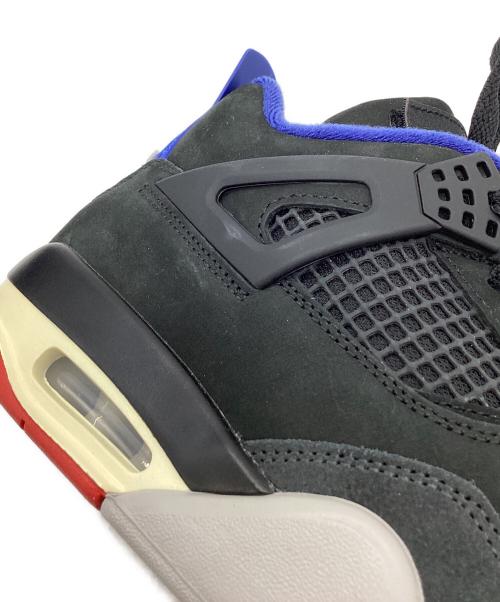 NIKE（ナイキ）NIKE (ナイキ) AIR JORDAN4 Rare Air ブラック×ブルー サイズ:US9.5の古着・服飾アイテム