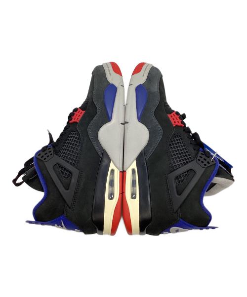 NIKE（ナイキ）NIKE (ナイキ) AIR JORDAN4 Rare Air ブラック×ブルー サイズ:US9.5の古着・服飾アイテム