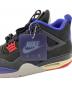 中古・古着 NIKE (ナイキ) AIR JORDAN4 Rare Air ブラック×ブルー サイズ:US9.5：17000円