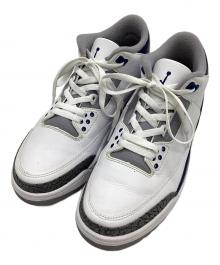 NIKE（ナイキ）の古着「Air Jordan 3 Retro」｜ホワイト×ネイビー