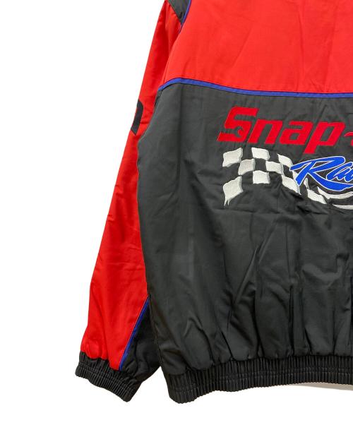 SNAP-ON（スナップオン）SNAP-ON (スナップオン) レーシングジャケット レッド×ブラック サイズ:Mの古着・服飾アイテム