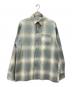 CalTop（キャルトップ）の古着「長袖シャツ」｜グリーン×ホワイト