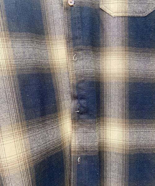 CalTop（キャルトップ）CalTop (キャルトップ) 長袖シャツ ブラック×オレンジ サイズ:Mの古着・服飾アイテム