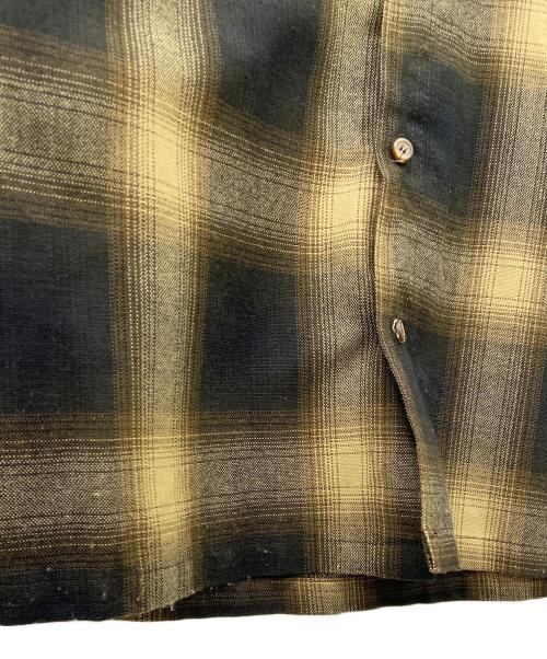 CalTop（キャルトップ）CalTop (キャルトップ) 長袖シャツ ブラック×オレンジ サイズ:Mの古着・服飾アイテム