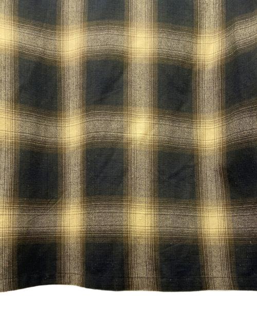 CalTop（キャルトップ）CalTop (キャルトップ) 長袖シャツ ブラック×オレンジ サイズ:Mの古着・服飾アイテム