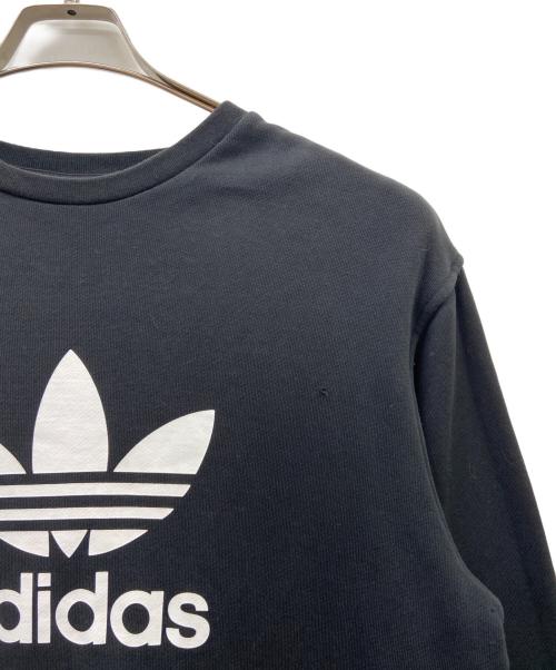 adidas（アディダス）adidas (アディダス) スウェット ホワイト×ブラック サイズ:Oの古着・服飾アイテム