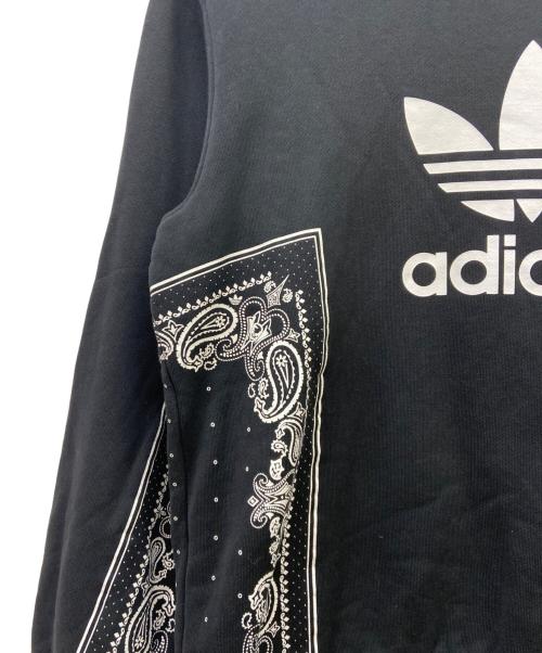 adidas（アディダス）adidas (アディダス) スウェット ホワイト×ブラック サイズ:Oの古着・服飾アイテム