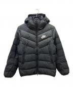 NIKEナイキ）の古着「ダウンジャケット」｜ブラック