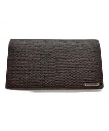 ZEGNA（ゼニア）の古着「長財布」｜グレー