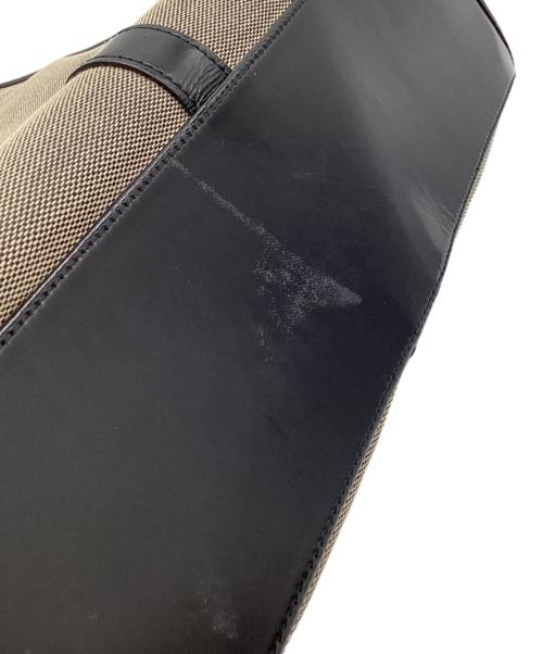 GUCCI（グッチ）GUCCI (グッチ) GUCCI　ジャッキー　ハンドバッグ ベージュ×ブラックの古着・服飾アイテム