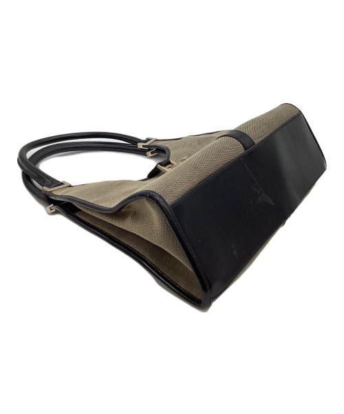 GUCCI（グッチ）GUCCI (グッチ) GUCCI　ジャッキー　ハンドバッグ ベージュ×ブラックの古着・服飾アイテム