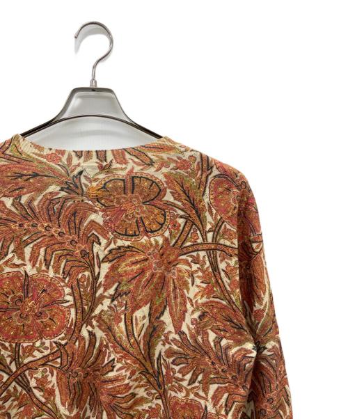 ETRO（エトロ）ETRO (エトロ) 薄手ニット ブラウン サイズ:Mの古着・服飾アイテム