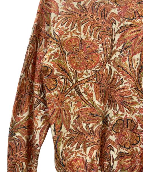 ETRO（エトロ）ETRO (エトロ) 薄手ニット ブラウン サイズ:Mの古着・服飾アイテム