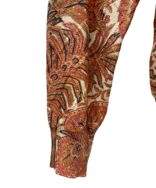 ETRO（エトロ）ETRO (エトロ) 薄手ニット ブラウン サイズ:Mの古着・服飾アイテム