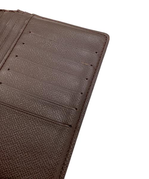 LOUIS VUITTON（ルイ ヴィトン）LOUIS VUITTON (ルイ ヴィトン) LOUIS VUITTON ポルトフォイユ ブラザ 二つ折り長財布 ダミエ エベヌ N60017 ブラウンの古着・服飾アイテム