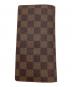 LOUIS VUITTON (ルイ ヴィトン) LOUIS VUITTON ポルトフォイユ ブラザ 二つ折り長財布 ダミエ エベヌ N60017 ブラウン：10000円