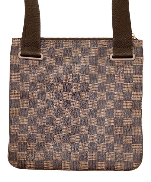 LOUIS VUITTON（ルイ ヴィトン）LOUIS VUITTON (ルイ ヴィトン) ルイヴィトン ダミエ ポシェットプラット ブルックリ N41100 ブラウンの古着・服飾アイテム