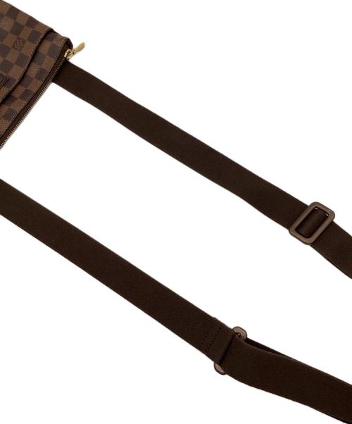 LOUIS VUITTON（ルイ ヴィトン）LOUIS VUITTON (ルイ ヴィトン) ルイヴィトン ダミエ ポシェットプラット ブルックリ N41100 ブラウンの古着・服飾アイテム