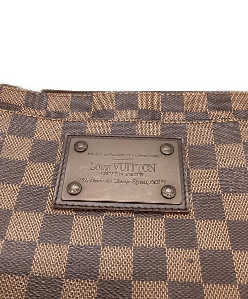 LOUIS VUITTON（ルイ ヴィトン）LOUIS VUITTON (ルイ ヴィトン) ルイヴィトン ダミエ ポシェットプラット ブルックリ N41100 ブラウンの古着・服飾アイテム