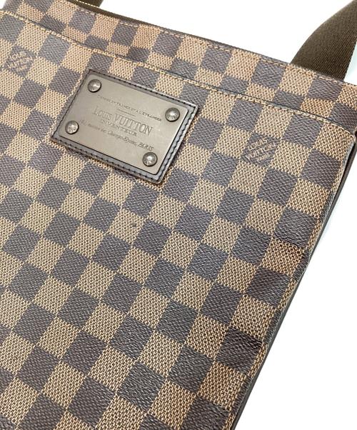 LOUIS VUITTON（ルイ ヴィトン）LOUIS VUITTON (ルイ ヴィトン) ルイヴィトン ダミエ ポシェットプラット ブルックリ N41100 ブラウンの古着・服飾アイテム