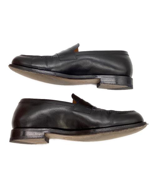 Jalan Sriwijaya（ジャランスリウァヤ）Jalan Sriwijaya (ジャランスリウァヤ) コインローファー ブラック サイズ:9の古着・服飾アイテム