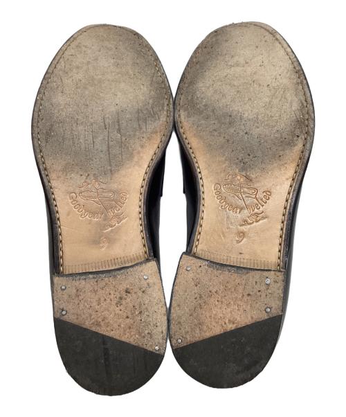 Jalan Sriwijaya（ジャランスリウァヤ）Jalan Sriwijaya (ジャランスリウァヤ) コインローファー ブラック サイズ:9の古着・服飾アイテム