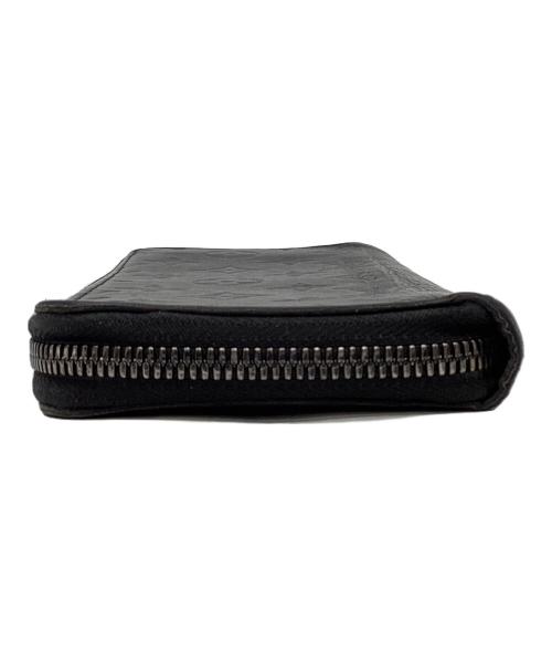 LOUIS VUITTON（ルイ ヴィトン）LOUIS VUITTON (ルイ ヴィトン) ジッピーウォレット・ヴェルティカル 長財布 モノグラム・シャドウ ブラックの古着・服飾アイテム