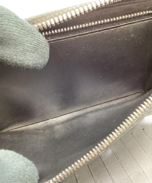 LOUIS VUITTON（ルイ ヴィトン）LOUIS VUITTON (ルイ ヴィトン) ジッピーウォレット・ヴェルティカル 長財布 モノグラム・シャドウ ブラックの古着・服飾アイテム
