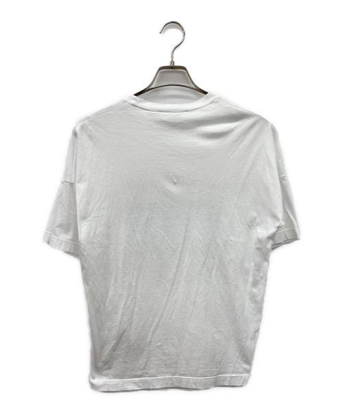 DSQUARED2（ディースクエアード）DSQUARED2 (ディースクエアード) プリントTシャツ ホワイト×レッド サイズ:xxsの古着・服飾アイテム