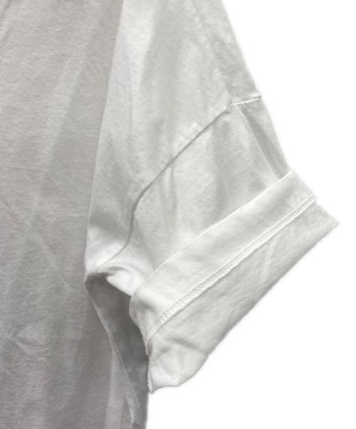 DSQUARED2（ディースクエアード）DSQUARED2 (ディースクエアード) プリントTシャツ ホワイト×レッド サイズ:xxsの古着・服飾アイテム