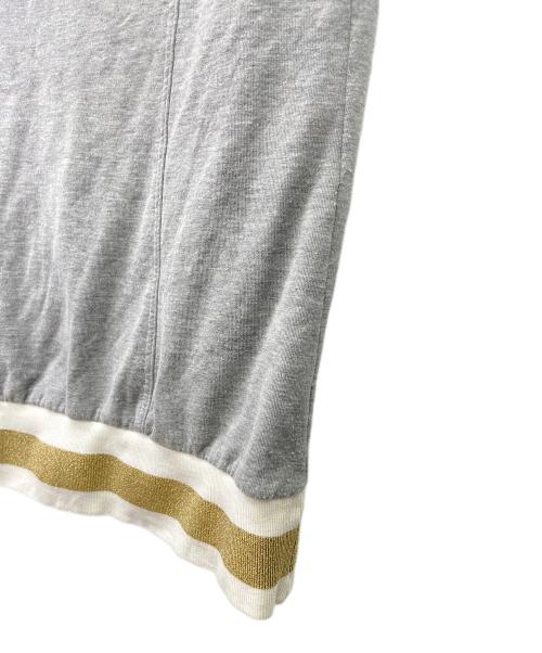 GUCCI（グッチ）GUCCI (グッチ) フードベスト グレー サイズ:Ｓの古着・服飾アイテム