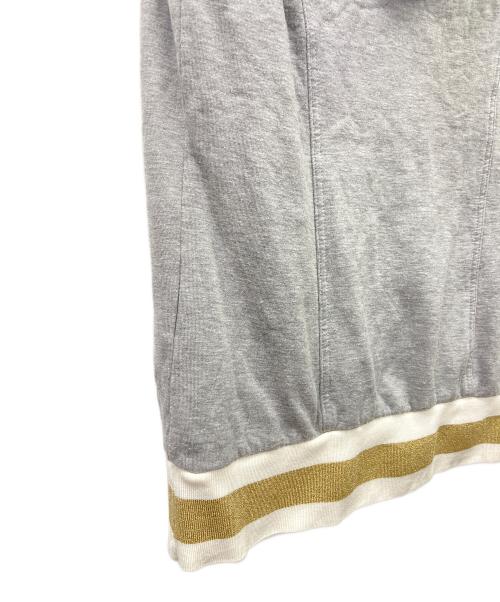 GUCCI（グッチ）GUCCI (グッチ) フードベスト グレー サイズ:Ｓの古着・服飾アイテム