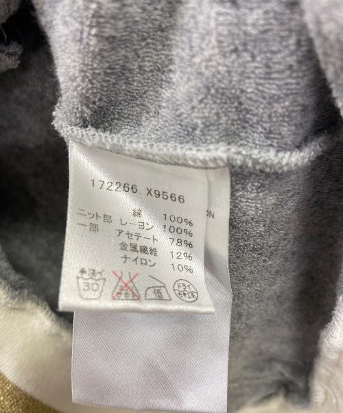 GUCCI（グッチ）GUCCI (グッチ) フードベスト グレー サイズ:Ｓの古着・服飾アイテム