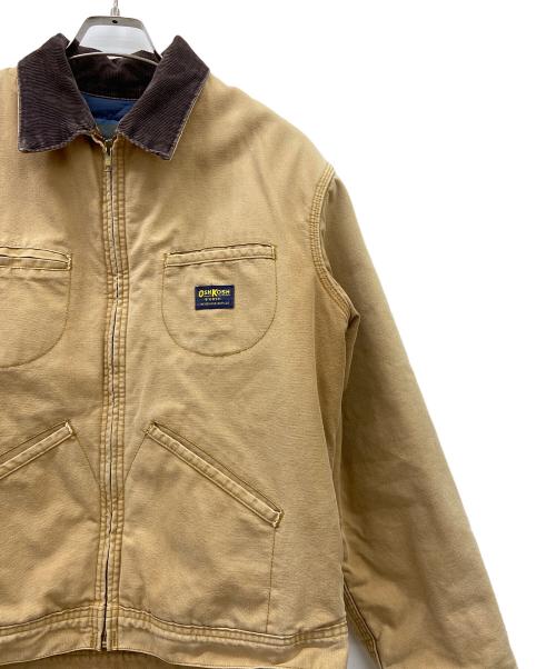 OSH KOSH B'gosh（オシュコシュ ビゴッシュ）OSH KOSH B'gosh (オシュコシュ ビゴッシュ) ワークジャケット ベージュ サイズ:40Rの古着・服飾アイテム