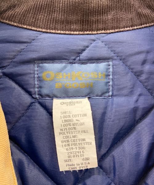 OSH KOSH B'gosh（オシュコシュ ビゴッシュ）OSH KOSH B'gosh (オシュコシュ ビゴッシュ) ワークジャケット ベージュ サイズ:40Rの古着・服飾アイテム